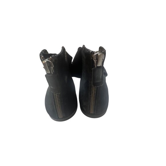 Eileen Fisher Womens Black Open-Toe Sandals Size 9.5 With Back Zipper Closure - Picture 4 of 7